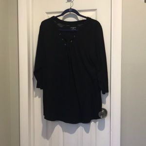 Black comfort tunic